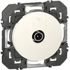 Image de LEGRAND | Prise TV 9,5mm Mâle, Dooxie, Réception Optimale Pour TV UHD/4K, Blindage Classe A Contre Interférences, Compatible Plaque De Finition