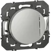 Image de Legrand - Interrupteur ou va-et-vient avec voyant témoin dooxie 10AX 250V - finition alu, Aluminium