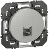 Image de LEGRAND - Prise Ethernet RJ45 Cat. 6 STP Full Media dooxie - Prise Murale Blindée à Câbler - Pour Transmissions Haut Débit Gigabit Ethernet - Conforme Norme NFC 15-100 - Fabriqué En France - Alu