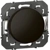 Image de LEGRAND - Interrupteur Mural Simple ou Va-et-vient 10AX dooxie - Commande d'Éclairage (Sans Plaque) - Prêt à Installer - Fabriqué En France - Noir (Lot de 2)