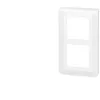Image de Legrand - Plaque de finition Mosaic spéciale rénovation 2x2 modules vertical - blanc (Lot de 2)