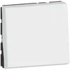 Image de Legrand - Interrupteur ou va-et-vient témoin avec voyant Mosaic Easy-Led 10A 2 modules - blanc