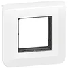 Image de LEGRAND | Plaque Mosaic Avec Support, Fixation À Vis Pour 2 Modules, Design Contemporain Blanc Brillant, Montage Encastré Facile