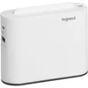 Image de Legrand - Fiche multiprise extra-plate avec 2 prises latérales sans terre et USB Type-A + Type-C- blanc et gris foncé