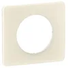 Image de LEGRAND | Plaque 1 Poste Blanc Amande, Céliane, Finition Déco Moderne Et Élégante, Compatible Avec Mécanismes Céliane, Installation Facile Avec Système De Rattrapage