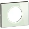 Image de LEGRAND - Plaque Céliane - Plaque de Finition pour Prises et Interrupteurs Céliane - 1 poste - Verre opale Blanc