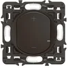 Image de LEGRAND - Interrupteur Variateur - toutes lampes dimmables jusqu'à 125W - Commande d'Eclairage Complète - Prêt à Installer - Noir