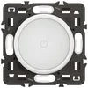 Image de LEGRAND - Interrupteur Variateur rotatif - toutes lampes dimmables jusqu'à 200W - Commande d'Eclairage Complète - Prêt à Installer - Blanc