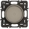 Image de LEGRAND - Interrupteur Variateur rotatif - toutes lampes dimmables jusqu'à 200W - Commande d'Eclairage Complète - Prêt à Installer - Titanium