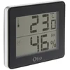 Image de Thermomètre hygromètre noir - écran LCD - Otio