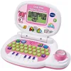 Image de VTech - Ordi P'tit Genius Ourson Rose, Ordinateur Portable Enfant avec Écran Rétroéclairé, Souris, 10 Jeux Évolutifs, Jouet Éducatif, Cadeau Enfant de 2 Ans à 5 Ans - Contenu en Français