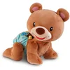 Image de VTech - Ourson, 1,2,3 suis-Moi, Ours Brun en Peluche Qui Marche à 4 Pattes, Motricité Bébé, Jouet Interactif et Musical, Cadeau Bébé Dès 9 Mois - Contenu en Français