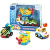 Image de VTech - Tut Tut Bolides, Coffret Trio Loisirs, 3 Voitures Interactives, Avion Ã  Hélices, Voiture De Police Et Quad, Jouet Musical Et Sonore, Cadeau Enfant De 1 an Ã  5 Ans - Contenu en Français