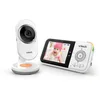 Image de VTech BM3254 Baby Monitor with Camera, Long Rang,2.8" LCD Screen,Color Night Light,Southing Sound &Lullabies,Two Way Talk - FR Version White