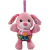 Image de VTech - Chant' Toutou Rose, Peluche Chien Interactive, Hochet Bébé, Éveil Musical, Jouet Poussette, Siège Auto, Berceau et Parc Bébé, Cadeau de Naissance Bébé Dès 3 Mois - Contenu en Français