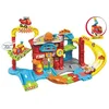 Image de VTech - Tut Tut Bolides, Maxi Caserne de Pompiers avec Camion Louis SOS Incendie, Circuit Voitures Enfant, 4 Zones Magiques, Cadeau Fille et Garçon de 1 an à 5 Ans - Contenu en Français