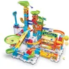 Image de VTech - Marble Rush, Circuit à Billes Électronique Super Action Set Electronic L200E, Jeu de Construction, 102 Pièces, 10 Billes, Cadeau Enfant Dès 4 Ans - Contenu en Français