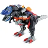 Image de VTech - Switch & Go Dinos Combo, Dinosaure Sonore Trio, le Méga T-Rex SOS 3 en 1, Voiture de Police, Camion de Pompiers, Hélicoptère, Jouet Dino Articulé, Cadeau Enfant Dès 4 Ans - Contenu en Français