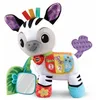 Image de VTech   Timéo, P’tit Zèbre D’activités, Peluche Bébé Interactive   3/36 Mois   Version FR