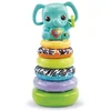 Image de VTech - Nino, Éléphanteau Empilo 3 en 1, Pyramide Bébé Fabriquée avec des Matériaux Plus Durables, Hochet Musical Éléphant, Jouet d'Éveil, Cadeau Bébé Garçon et Fille Dès 6 Mois - Contenu en Français