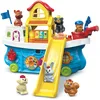 Image de VTech - Tut Tut Animo, Super Bateau Toboggan, Jouet Interactif Enfant, 5 Figurines Animaux, 1 Pêcheur, 1 Zone Magique, 1 Zone Surprise, Cadeau Garçon et Fille de 1 an à 5 Ans - Contenu en Français