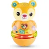 Image de VTech - Bonbon, Mon Ourson Culbuto, Ours en Peluche Rigolo Qui Tourne et Bascule, Culbuto Bébé, Jeu de Motricité et d'Éveil, Cadeau Bébé Dès 6 Mois - Contenu en Français