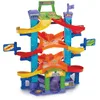 Image de VTech - Parking VIP TutTut Bolides, Circuits, Pistes et Playsets de Jouet, Parking interactif avec Double Position pour Lancer Les Voitures en Course, Comprend Deux véhicules, Version ESP