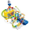 Image de VTech - Marble Rush, Circuit à Billes Build & Store Box Set M400, Jeu de Construction et Boîte de Rangement, 65 Pièces, 5 Billes, Cadeau Enfant Dès 4 Ans - Contenu en Français