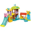 Image de VTech - Tut Tut Animo Bisous Super Maison Toboggan - Ferme Jouet Enfant avec Violette, la Vache Pipelette - Jouet Musical et Sonore - Cadeau Enfant de 1 an à 5 Ans - Contenu en Français