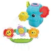 Image de VTech - Mon Arrosoir Tourni'Fleurs - Jouet de Bain Enfant - Arrosoir Bain Bébé Forme Éléphant, Jouet à Ventouse Bébé - Motricité Fine - Cadeau Fille et Garçon Dès 1 an - Contenu en Français