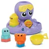 Image de VTech - Julie, Ma Pieuvre Toupie de Bain, Jouet de Bain Bébé avec Trieur de Formes, 3 Animaux Arroseurs Faciles à Laver et Sécher, Cadeau Enfant Fille et Garçon Dès 1 an - Contenu en Français