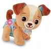 Image de VTech - Toutou 1,2,3 suis-Moi - Peluche Interactive Câlin, Chien Qui Marche et Aboie - Éveil Bébé Sensoriel - Jouet Musical - Cadeau Bébé Dès 9 Mois - Contenu en Français