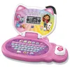 Image de VTech - Mon Ordi Éducatif Gabby et La Maison Magique - Ordinateur Enfant avec Écran Rétroéclairé, Oreilles Gabby Chat Lumineuses et 18 Jeux Interactifs - Cadeau Enfant Dès 3 Ans - Contenu en Français