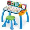 Image de VTech - Magi Bureau Interactif et Musical 6 en 1 - Bureau Enfant avec Tabouret - Table de Jeux Éducative, Chevalet à Dessin et Tableau Noir à Craie - Cadeau Enfant Dès 3 Ans - Contenu en Français