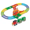 Image de VTech - Tut Tut Bolides Circuit Train Tut Tut Express - Circuit Train Jouet Enfant avec Peter Le Train à Vapeur, 2 Zones Magiques - Cadeau Garçon et Fille de 1 an à 5 Ans - Contenu en Français
