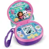 Image de VTech - Gabby et La Maison Magique, Console Magi'Pocket, Mini Console de Jeu Portable avec Écran Animé, 10 Cadrans, 4 Jeux, Cadeau Enfant de 3 Ans à 7 Ans - Contenu en Français