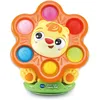 Image de VTech - P'tit Lion Tourni Pop, Jouet Ventouse Chaise Haute Fabriqué avec des Matériaux Plus Durables, Jeu de Motricité et d'Éveil Sensoriel, Cadeau Bébé Dès 6 Mois - Contenu en Français