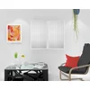 Image de Soleil d'ocre Maelis Paire de Brise Bise, Polyester, Blanc, 45x90 cm