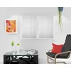Image de Soleil d'ocre Paire de Brise Bise, Polyester, Blanc, 60 x 90 cm