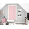 Image de Soleil d'ocre Liane Brise-bise, Polyester, Rose, 60 x 120 cm