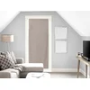 Image de Soleil d'ocre Voile pour Porte fenêtre en Coton 90x200 cm Panama Taupe