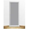 Image de Soleil d'ocre, Dolly Voile pour Porte Fenêtre, Polyester, Gris Clair, 90x200 cm