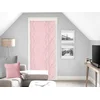 Image de Soleil d'ocre, Liane Voile Porte fenêtre Dévoré, Polyester, Rose, 90x200 cm