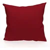 Image de Soleil d'ocre Housse de Coussin Unie 40x40 cm Alix Rouge