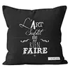 Image de Soleil d'ocre Housse de Coussin 40x40 cm Subtil