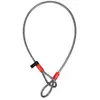 Image de Zéfal K-Traz Câble, Câble Antivol Vélo 120 cm ou 220 cm - Complément Antivol - 2 boucles - Pour Sécuriser Roues, Selle, Accessoires ou plusieurs vélos