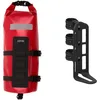 Image de Zéfal ZEFAL Z Adventure Fork Pack Sac Velo de Fourche-Etanche et Léger Cyclisme, Rouge Noir, 6 litres