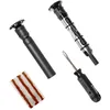 Image de ZEFAL Z Bar Tool - Kit de Réparation Tubeless Intégré dans Le Guidon - 15 Outils VTT et Tubeless - Outil Multifonction Velo Léger et Discret - 103 g, Noir