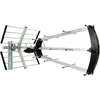Image de Metronic 415047 Antenne d'extérieur Trinappe 20 db - filtre 4G - UHF - Fiche F compacte et dépliable