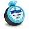 Image de METRONIC 477016 Radio Réveil Projection Plafond Horloge Affichage Led Sportsman - Clock Alarme Matin Buzzer, FM, MP3 - Alimentation Prise Secteur - Bleu & Noir